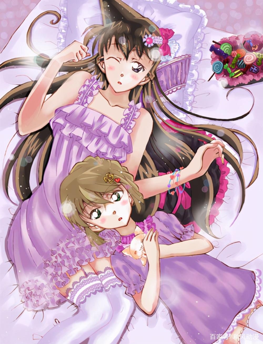 女人之间的情谊，《名侦探柯南》中的百合CP