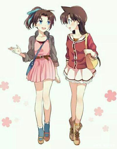 女人之间的情谊，《名侦探柯南》中的百合CP