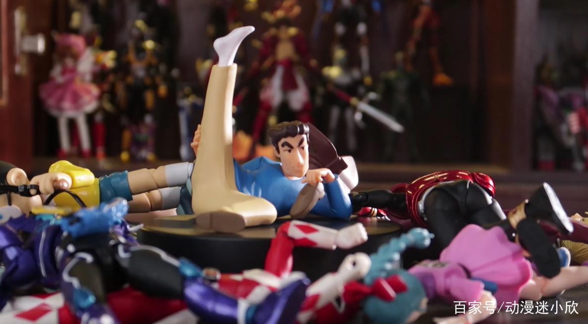 是手办还是生化武器，野原广志手办，芳香脚气令人作呕