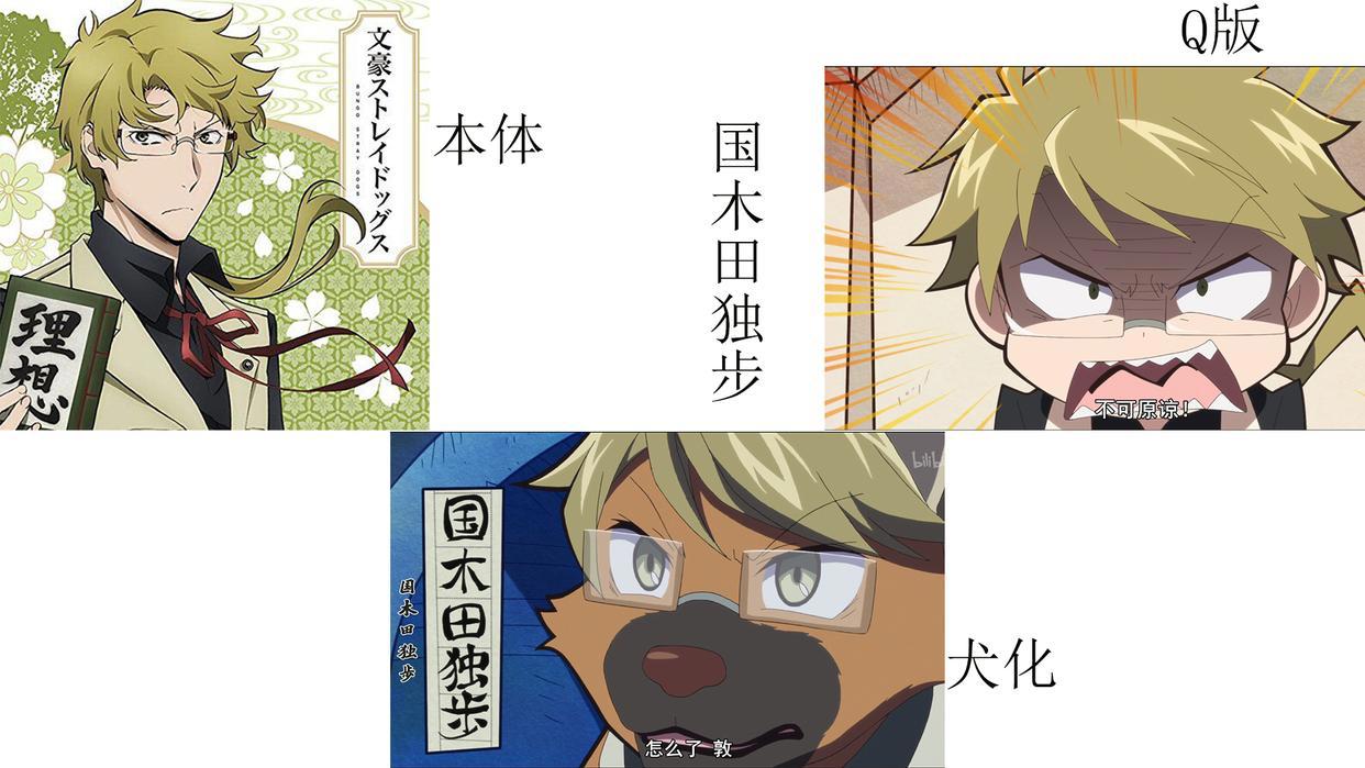 文豪野犬，全员Q版，犬化，实在是太可爱了叭