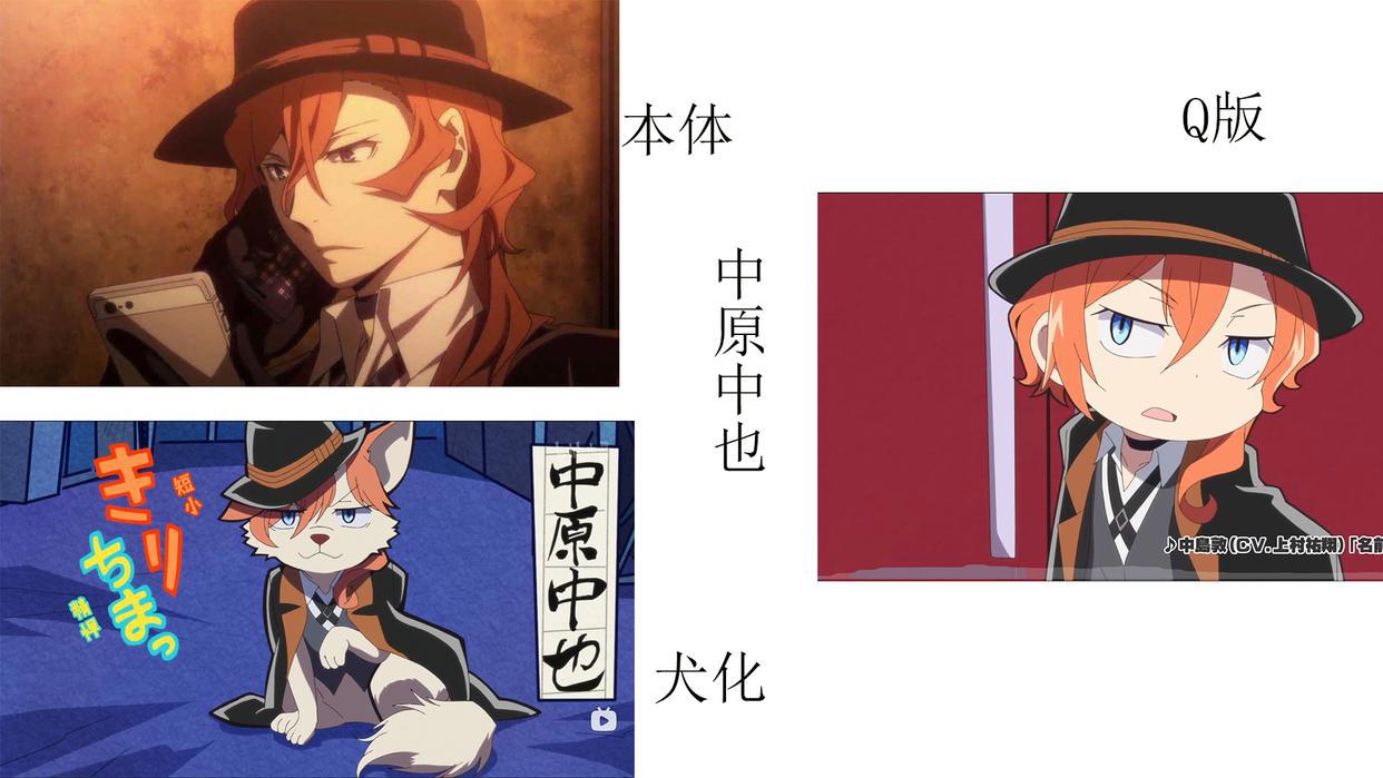 文豪野犬，全员Q版，犬化，实在是太可爱了叭