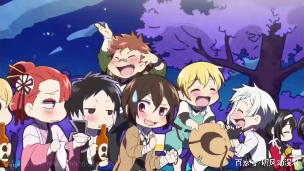 TV动画《文豪野犬汪！》1月开播，Q版文豪们的异能力之战