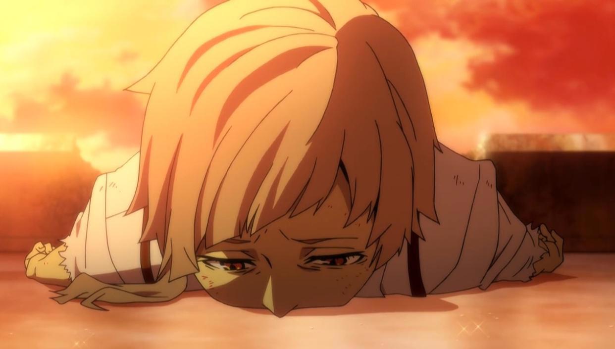 文豪野犬：第二季大结局，镜花的归属你有泪崩吗？他是真正的戏精