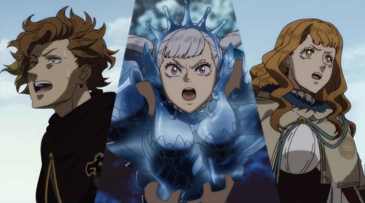 黑色四叶草：零域魔法“雷遁”登场，场面震撼，结局秒破让人无语