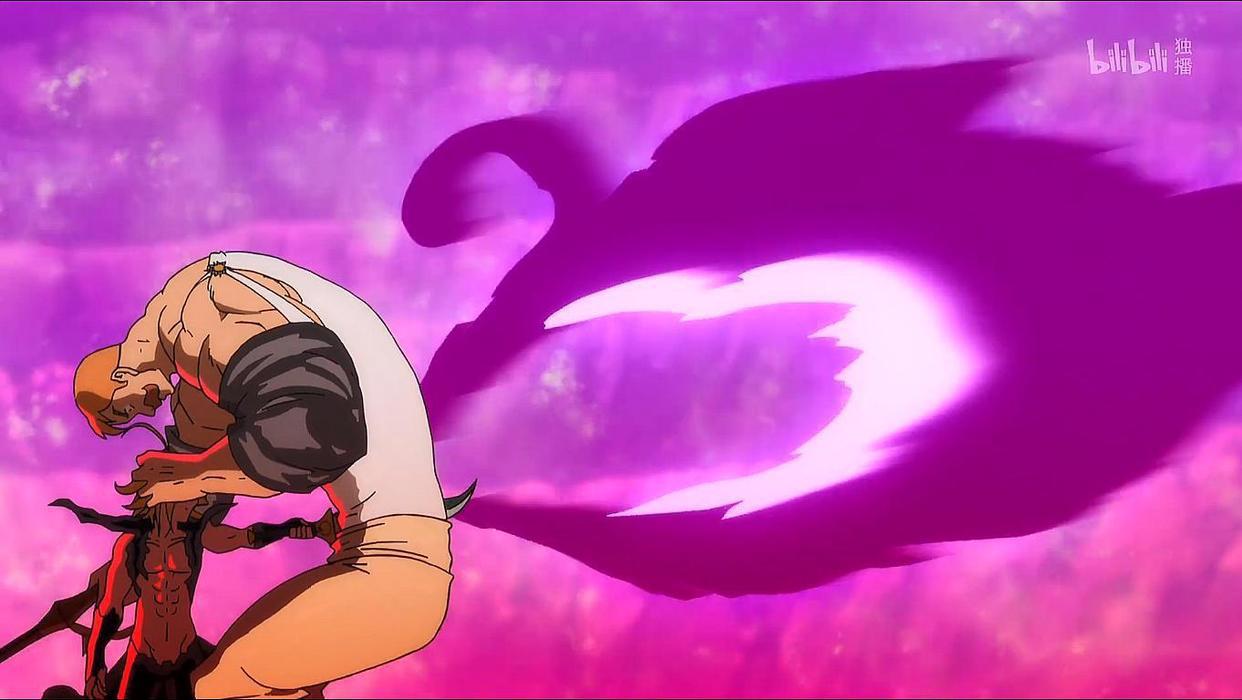 七大罪：战斗力14万和11万对决，圣剑艾斯卡诺秒杀歼灭模式团长