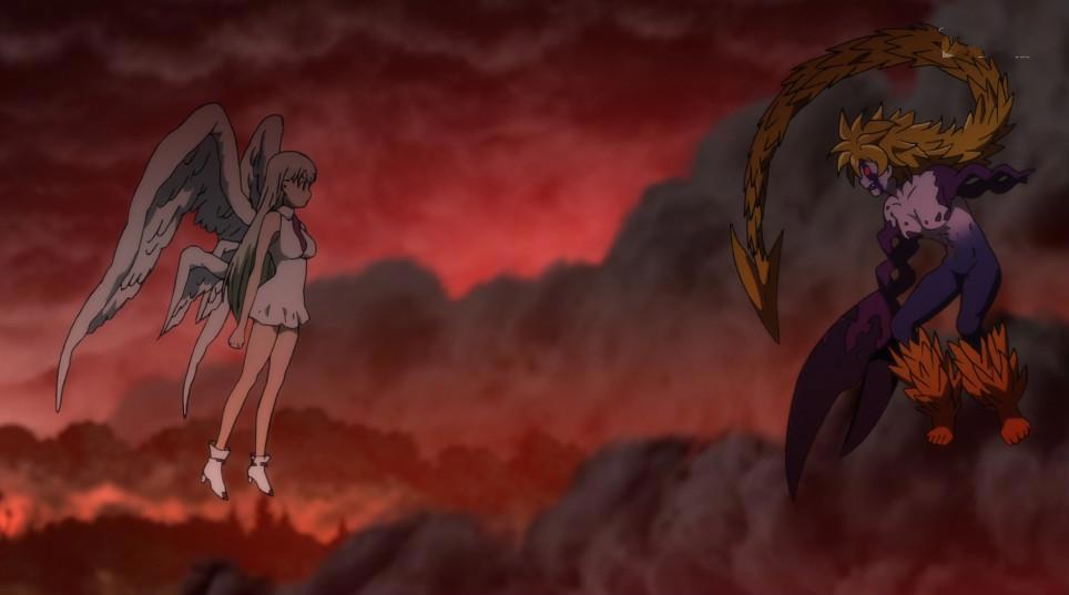 诸神的逆鳞第4话：高瑟偷家，十诫献出心脏召唤本性，天使被虐！