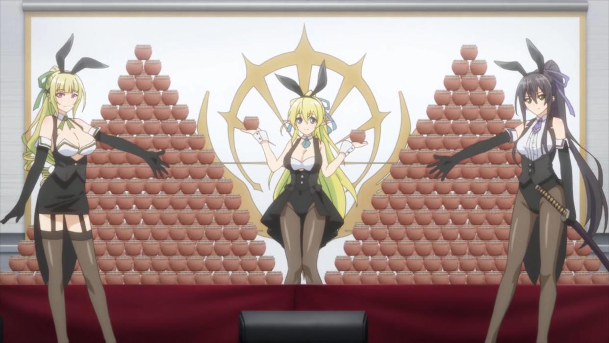 超人高中生们在异世界从容生存动画版：猿飞忍为了情报去接客