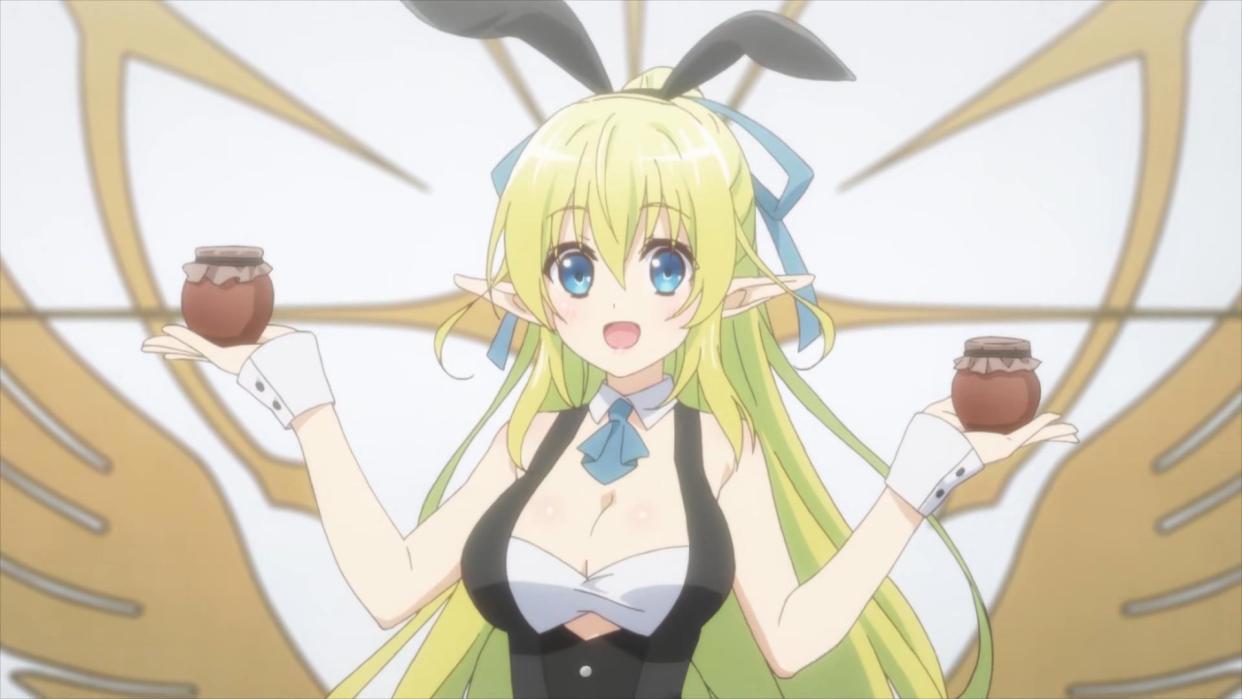 动画《超人高中生们即便在异世界也能从容生存》勇者们化身兔女郎