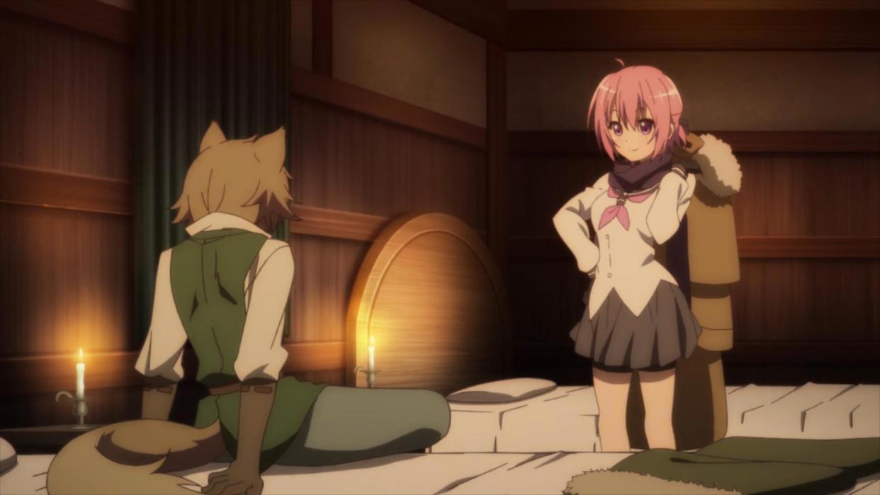 动画《超人高中生们即便在异世界也能从容生存》勇者们化身兔女郎