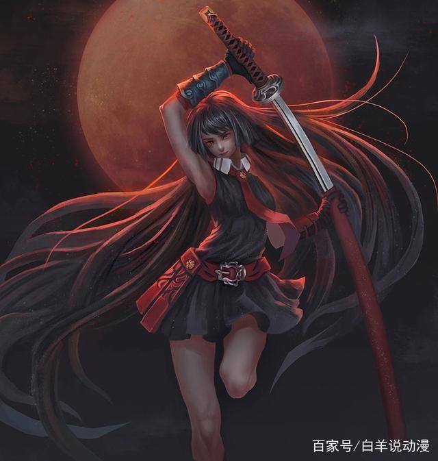 虐心动漫《斩赤红之瞳》男主角最终战死，留下女主角背负所有罪恶