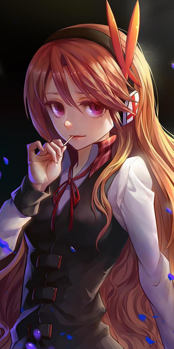 《斩·赤红之瞳》切尔茜，动漫全面屏壁纸分享