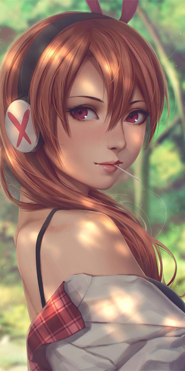 《斩·赤红之瞳》切尔茜，动漫全面屏壁纸分享