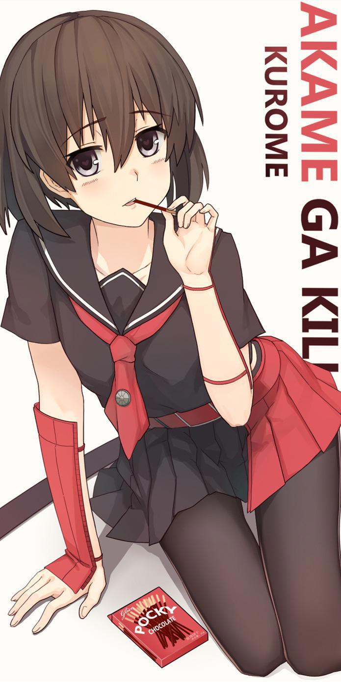 《斩！赤红之瞳》黑瞳，动漫全面屏壁纸分享