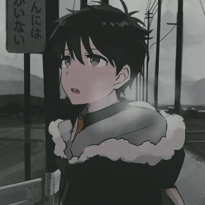 动漫男生头像丨她忍受海洋冰冷的寒意，探寻属于她的王子