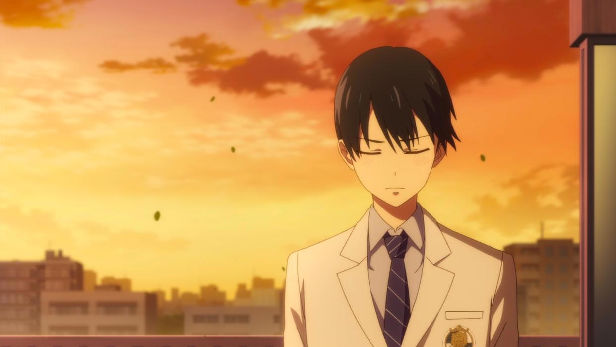 动漫男主告白喜欢的女孩子，对方却和他比学习，太卷了吧