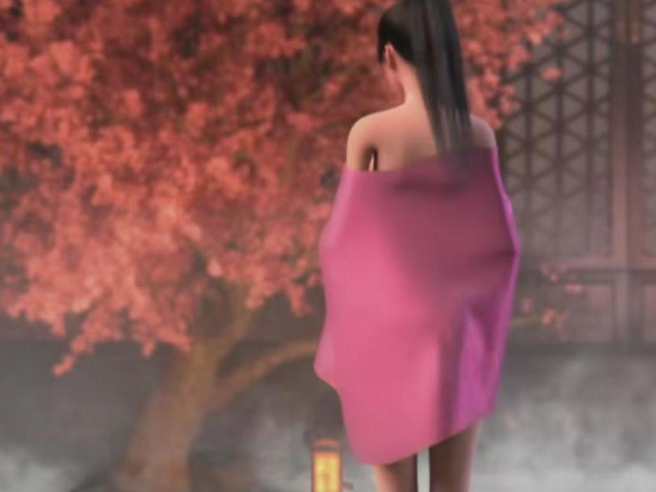 又一国漫美女上演沐浴戏份，男主都看的流鼻血了，网友直言真刺激