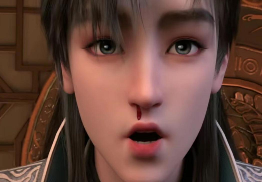 又一国漫美女上演沐浴戏份，男主都看的流鼻血了，网友直言真刺激