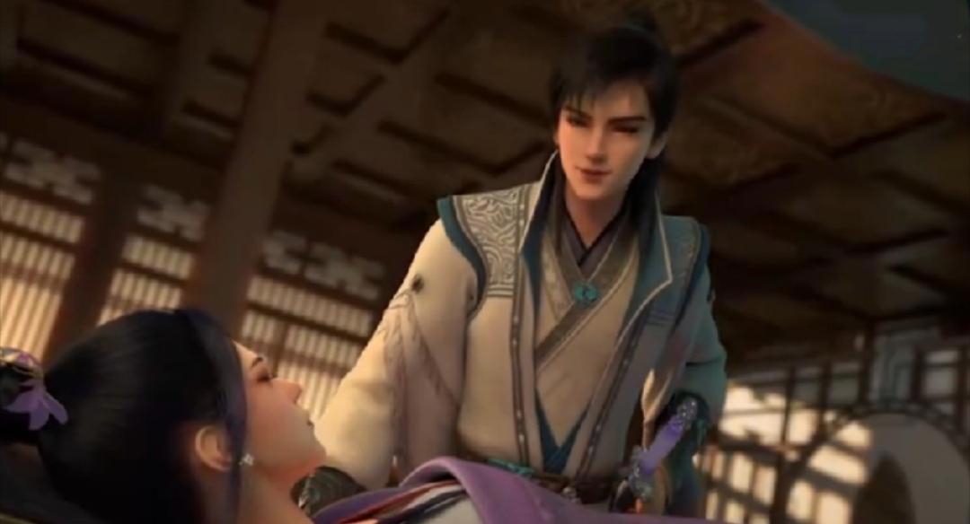 君有云：苏白衣救下师姐，两人感情逐步升温