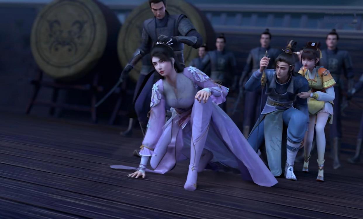 君有云：甜到爆！白龙白鹤实力被削弱，苏白衣与师姐合体迎敌！