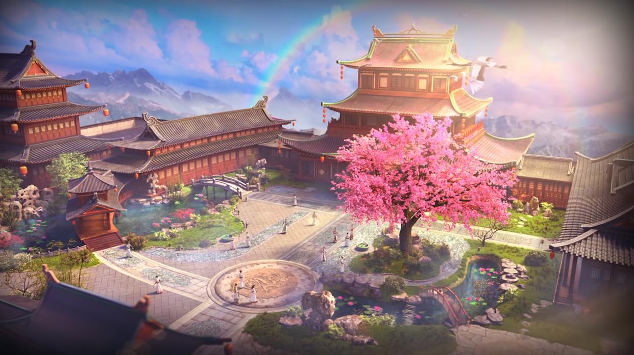 动画君有云开播，精致的场景渲染，呈现出亦真亦幻的古风之美