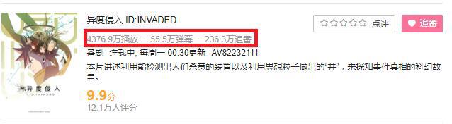 异度侵入：新番大片！热度曾超过《名侦探柯南》，漫迷一定要追！