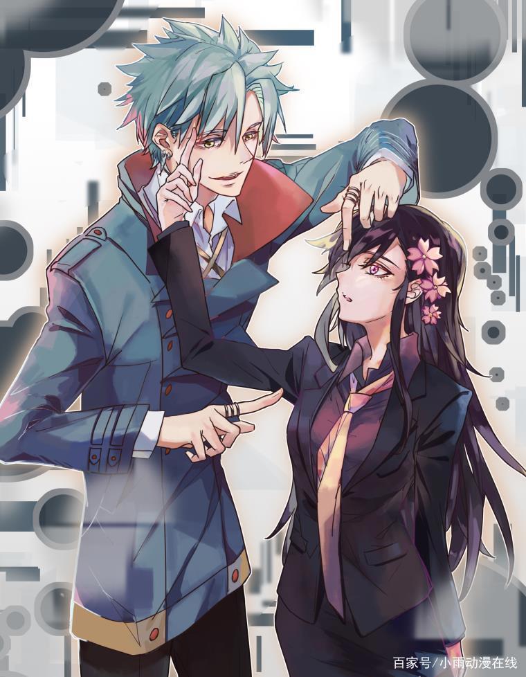 动漫《异度侵入》高清插画，先收藏可以做壁纸哦！