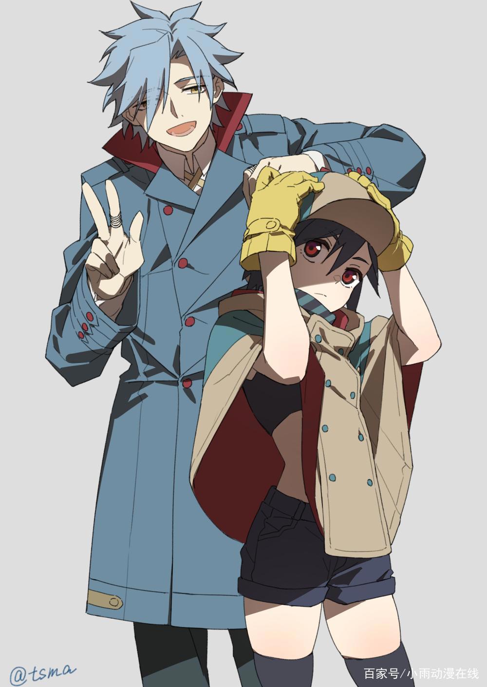 动漫《异度侵入》高清插画，先收藏可以做壁纸哦！