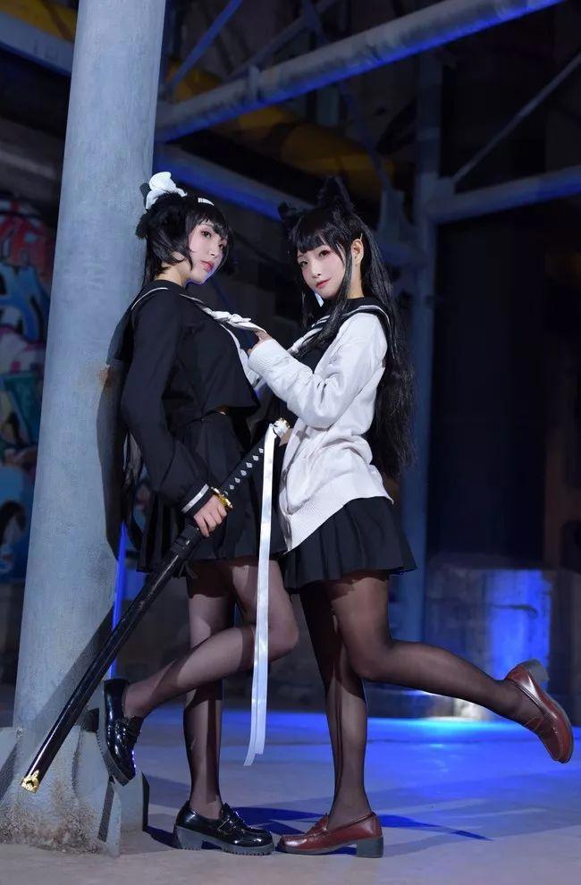 COS美图：碧蓝航线——高雄爱宕JK，网友：裙子长度不对啊