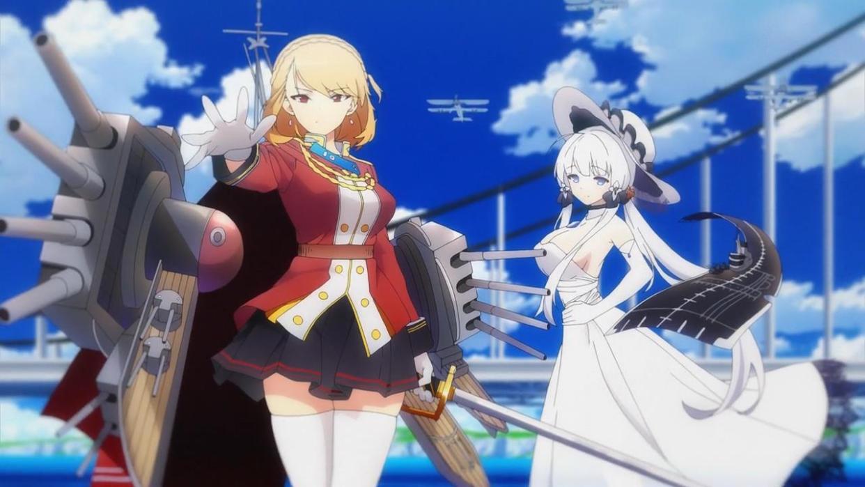 10月新番动画《碧蓝航线》舰娘升级，打完外敌开始内斗