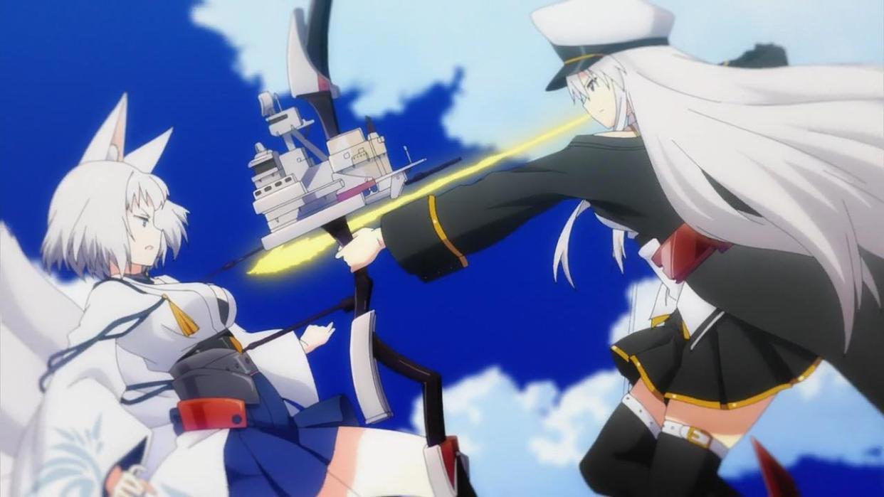 10月新番动画《碧蓝航线》舰娘升级，打完外敌开始内斗