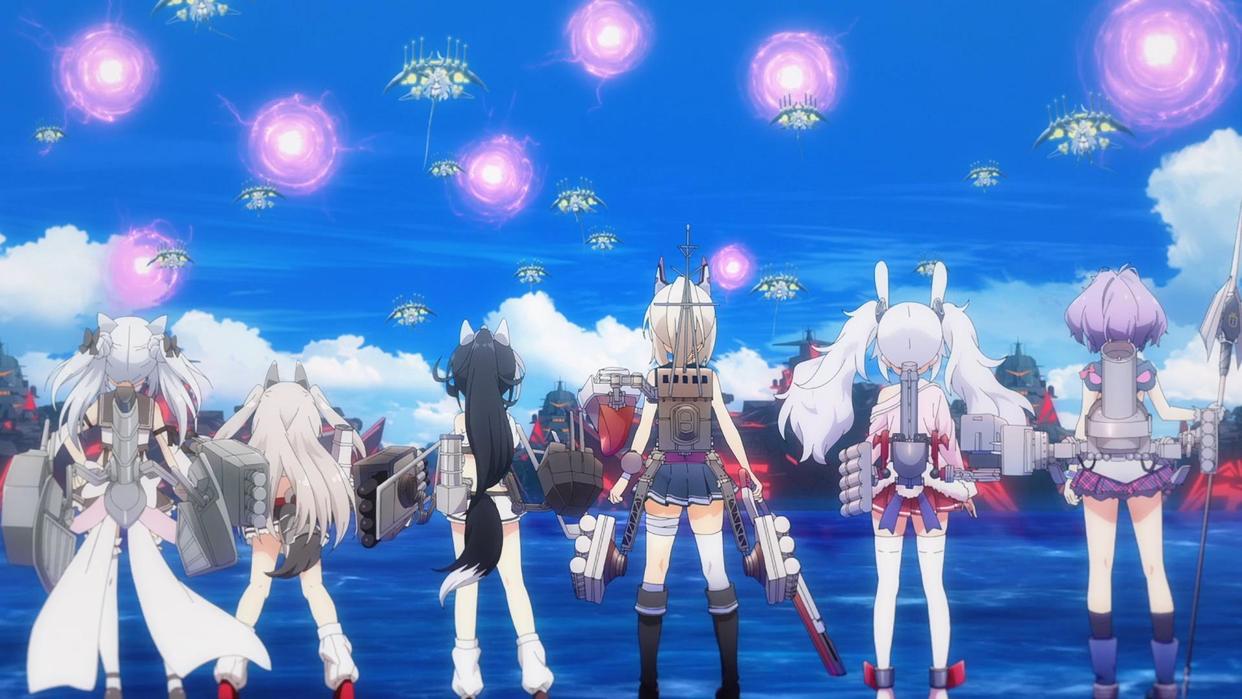 10月新番《碧蓝航线》完结，舰娘们和好了，萝莉控流下晶莹的鼻血