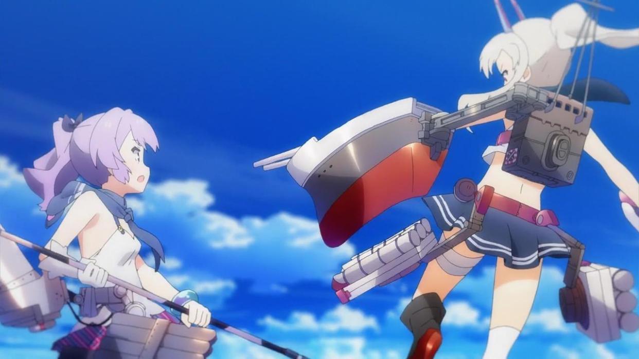 碧蓝航线动画版：轻型航空母舰建起驱逐舰后宫？新朋友变成敌人