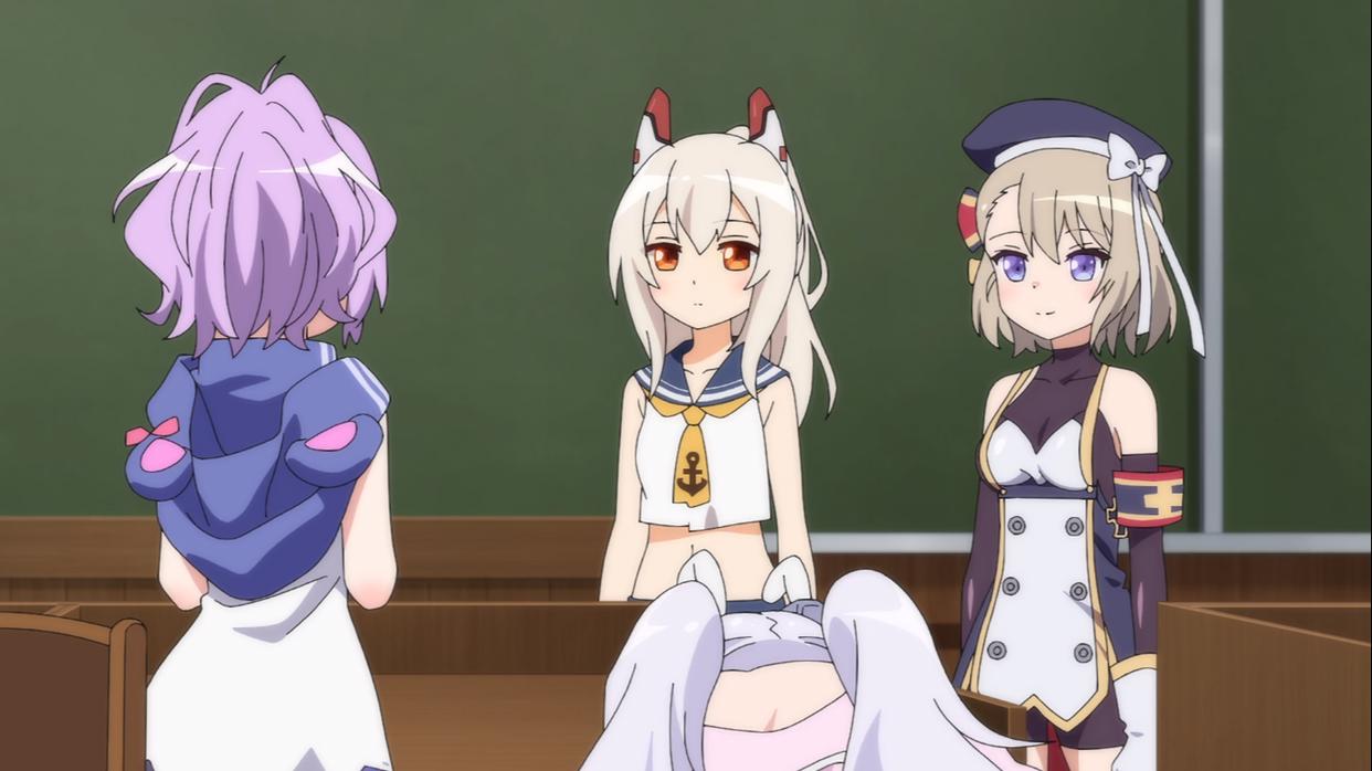 碧蓝航线新动画开播，四位主角悉数登场，拉菲还是那么可爱