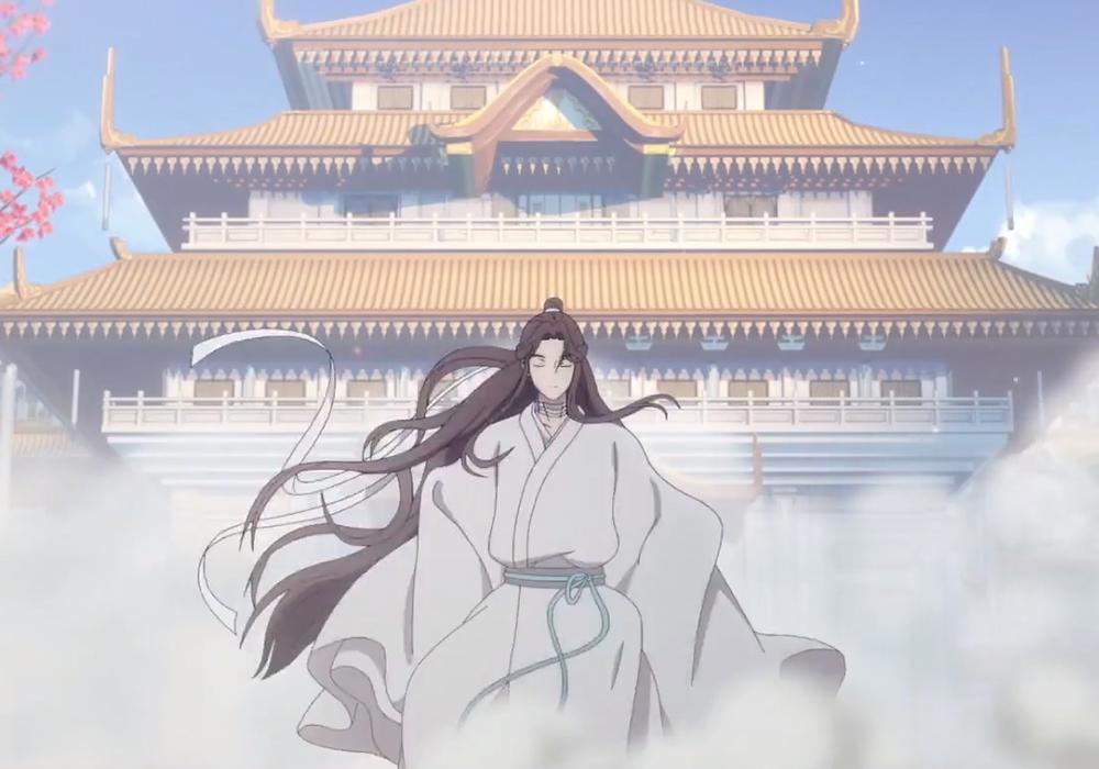 《天官赐福》官方海报放出，枫林初遇有亮点，上元祭天很浪漫！