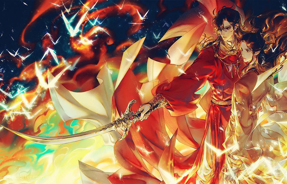 《天官赐福》漫画本周停更，新修版本很期待，相逢小店将上线！