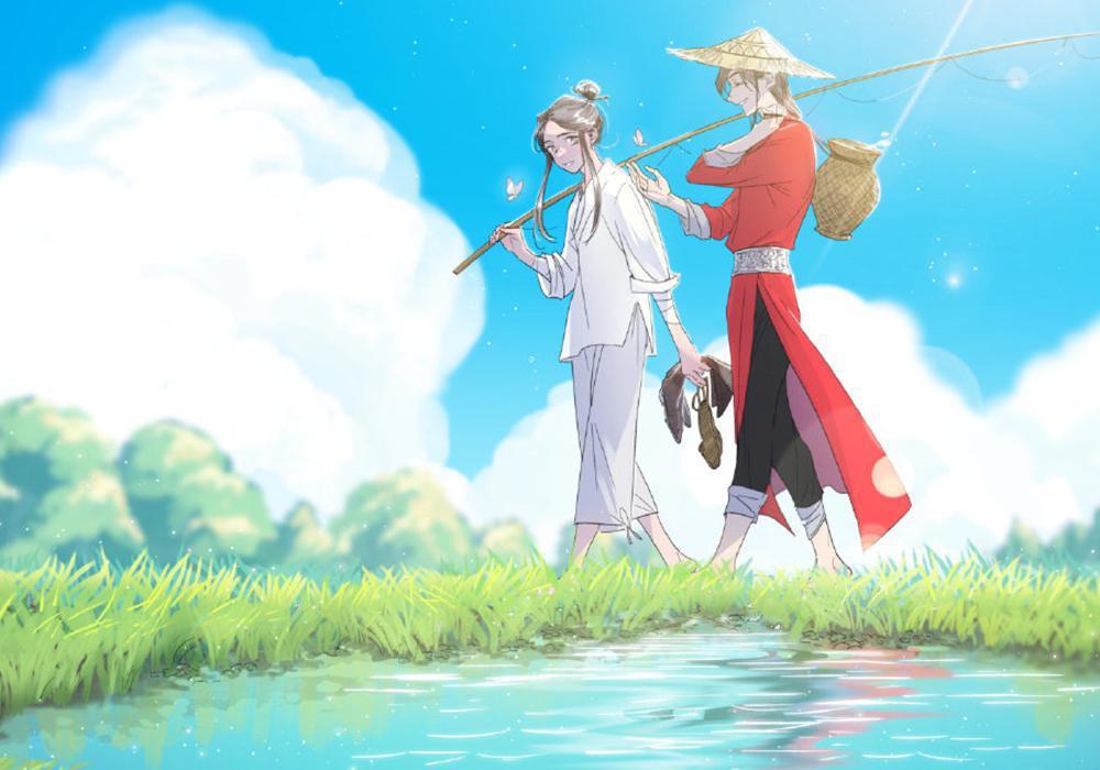 《天官赐福》漫画第20话更新，少年花城超好看，下周开始同居了！