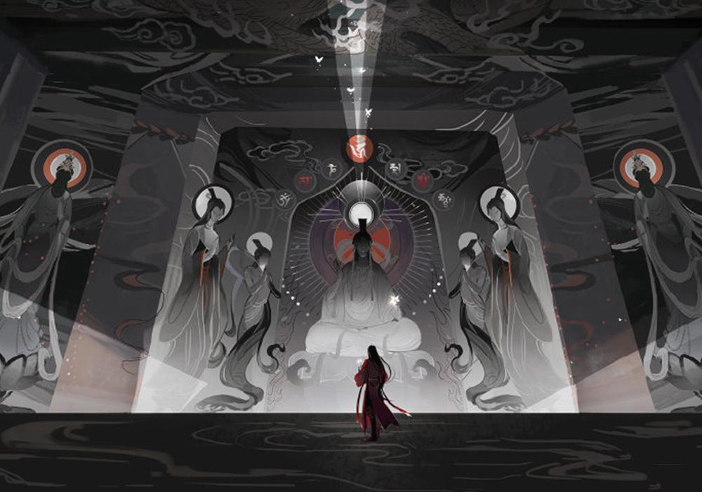 《天官赐福》动画2020年播，来看绘梦的新番，这个画风让人惊喜！