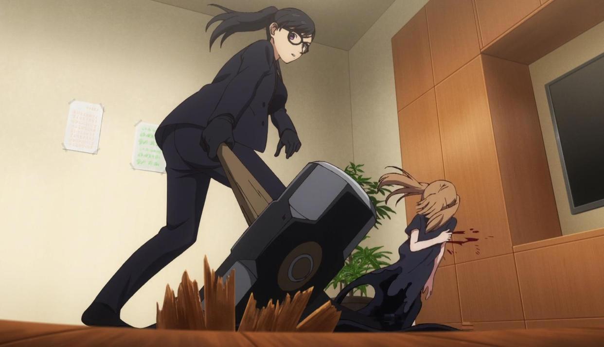 《夏日重现》第七话新情报，南云老师双人格？一人锤倒三个影子