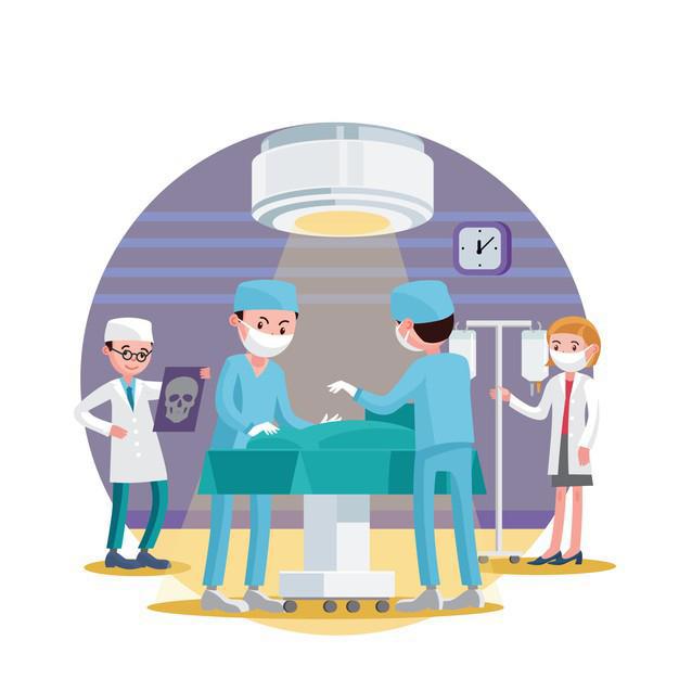 漫画手术医师，医者仁心，至敬吴孟超国士