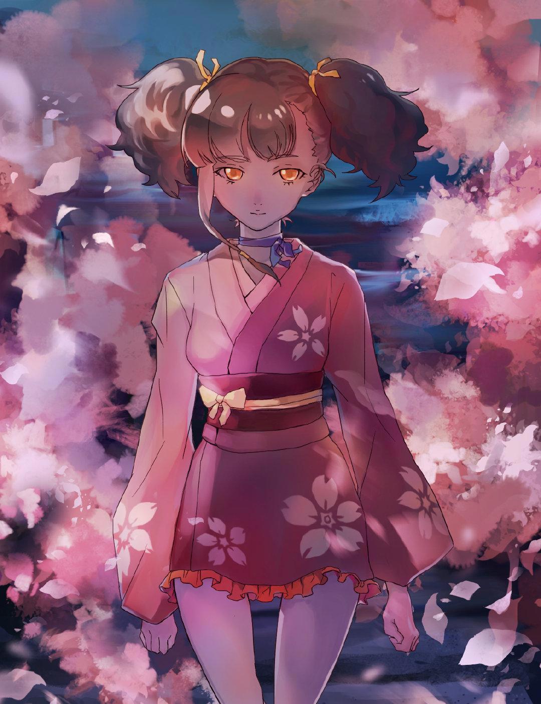 今日精美插画分享，甲铁城的卡巴内瑞，无名小姐姐参见