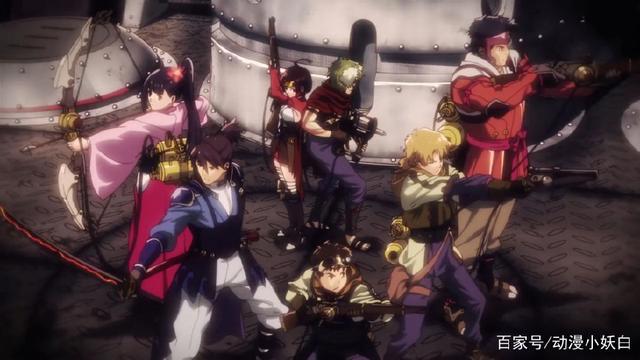 甲铁城的卡巴内瑞，动漫中的丧尸