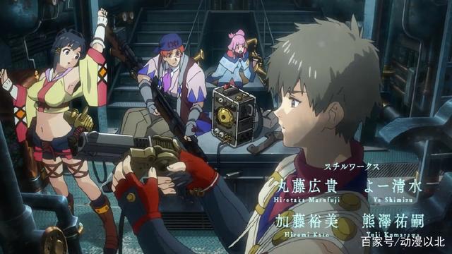 《甲铁城的卡巴内瑞乱开始的轨迹》新的片头曲公布，内容帅炸了