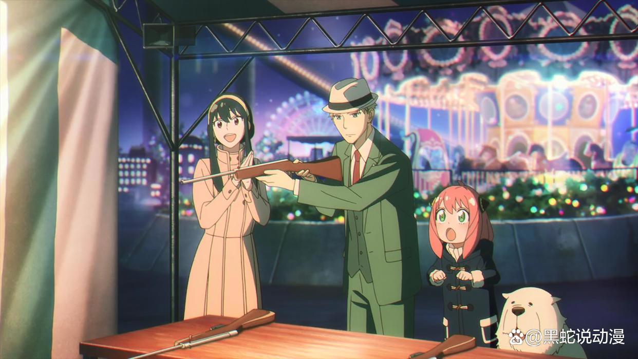 间谍过家家第二季度动画OP映像夜帷登场经费充足紫罗兰味十足