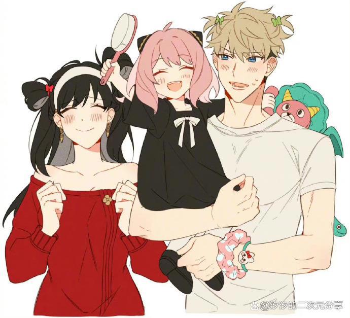 动漫间谍过家家，可爱的日常