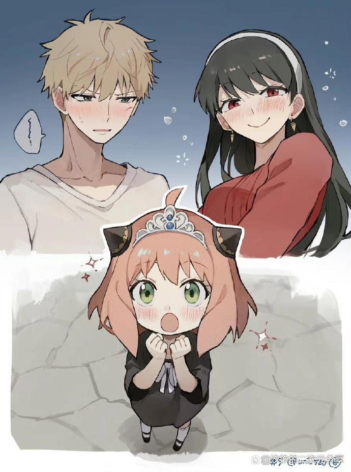 动漫间谍过家家，可爱的日常