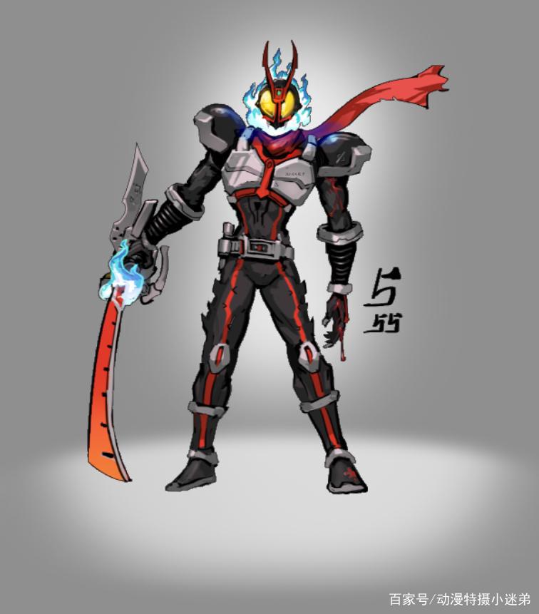 四个假面骑士的新形态，亚极陀和龙骑多了条尾巴