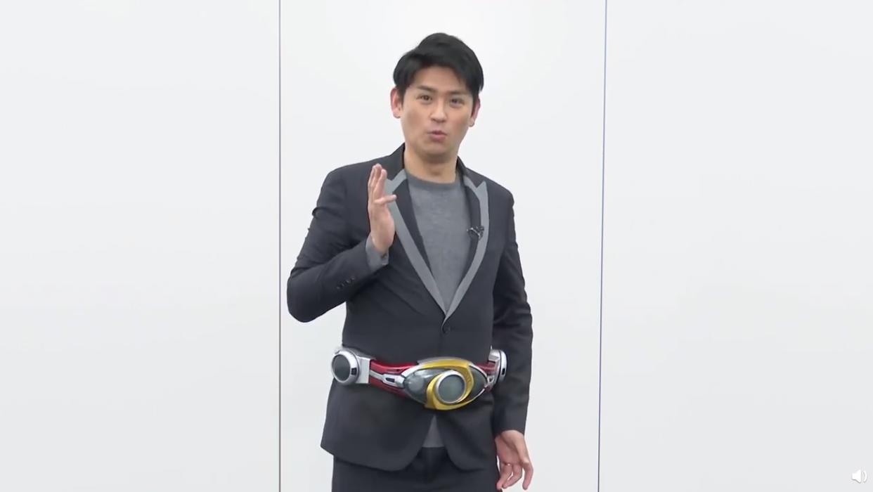 假面骑士Agito20周年纪念腰带，超强远光灯，那个男人亲自变身