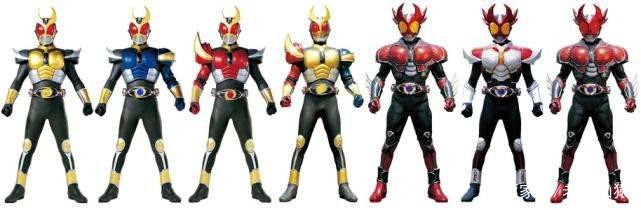 假面骑士亚极陀的所有形态，闪光大闸蟹最帅！