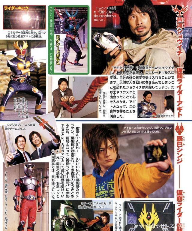 平行世界中的九个假面骑士的变身者，同样的骑士不一样的人生