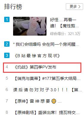 《约会大作战》第四季宣布延期，网友：保住质量就行